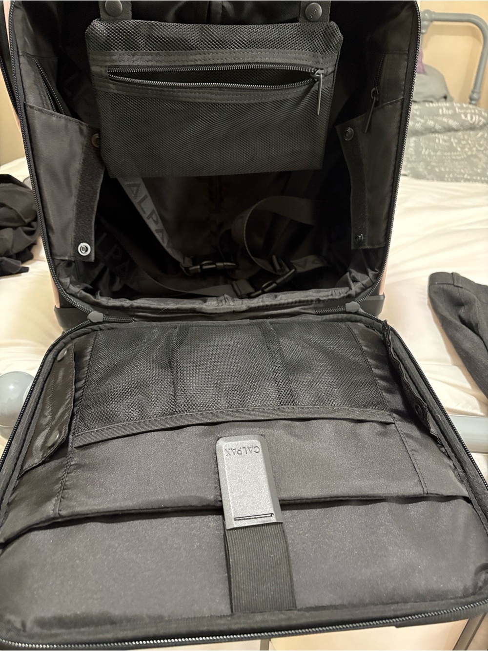Calpak Pink Carry-On Spinner Travel Bag - Picture 2 of 10